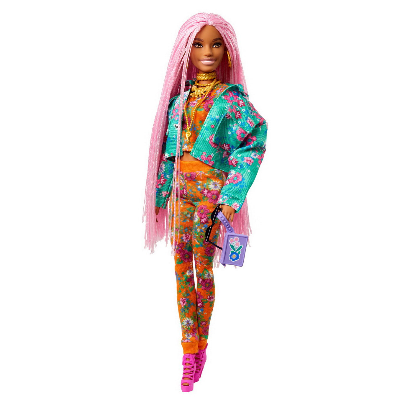 PAPUSA BARBIE EXTRA STYLE FLUFFY PINKY Mattel - Codite Impletite (3) [ps:49ce5456-741f-48a3-a897-5a4e728ee43b]