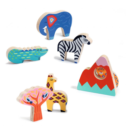 Puzzle Savana, Djeco - Imagine 3