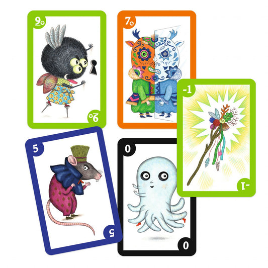Joc de carti Spooky Boo, Djeco - Imagine 3 [ps:11596753-6cb7-48b1-bfd3-25fa6f06aba1]