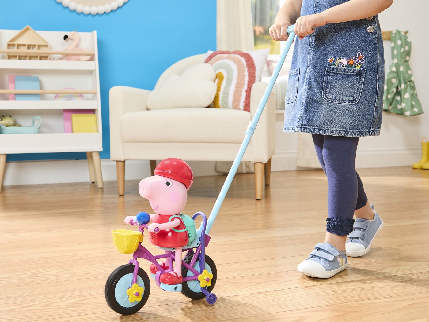 Set Peppa Pig Gata de Pedalat cu Bicicletă - Hasbro - Default Title (3) [ps:c61e8346-109b-4242-9b1e-eee1b09980eb]