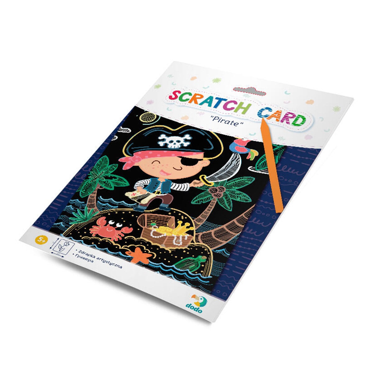 Set Creativ de Răzuit Pirati Dodo Toys | Jucărie Creativă - Default Title (3) [ps:6e346db7-8456-422c-9c3a-89f95e6e8ac3]