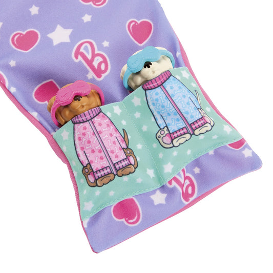 BARBIE PAPUSA BARBIE FAMILY SET PETRECERE CU 2 CATELUSI - Imagine 5 [ps:1accbe11-b26b-43b0-80de-66d69617b936]