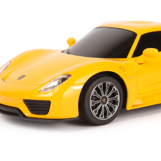 MASINA CU TELECOMANDA PORSCHE 918 SPYDER GALBEN CU SCARA - Imagine 4 [ps:8e6dc33e-6a41-497e-bd60-df81eab1857e]