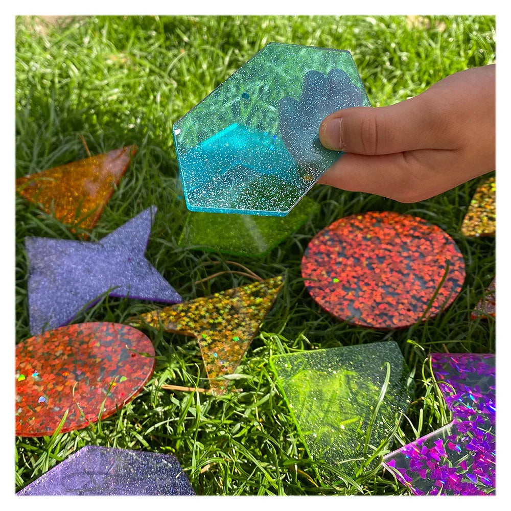 Glitter Shapes Forme Colorate cu Sclipici, 21 buc. - Tickit - Default Title (3) [ps:f4b54405-2841-4797-8923-536447a605a4]