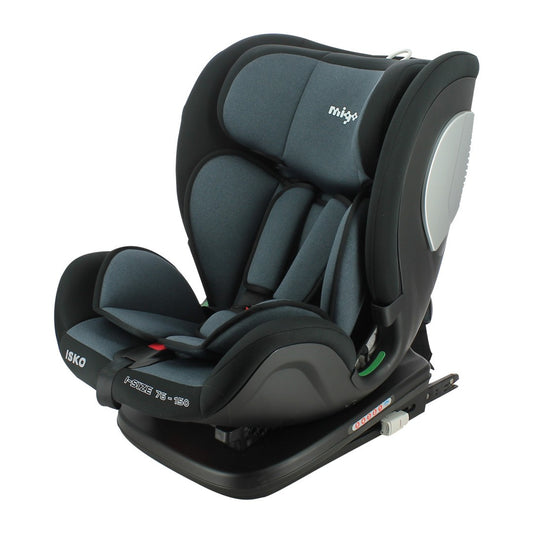 SCAUN AUTO MIGO ISKO, 76-150 CM, GREY TEAM TEX - Imagine 5 [ps:9c997873-b095-446d-9a7c-100647c5c454]