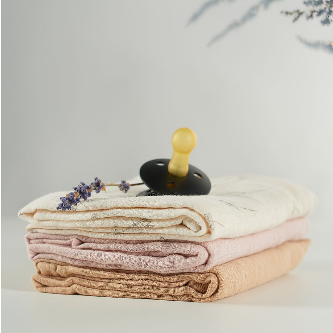 Set 3 Museline Bumbac Organic ONINO HUG.me, 60x60cm, GOTS - Pure Bloom (3) [ps:3f5ef9c8-0ccb-40cd-a21f-ed14535b55b8]