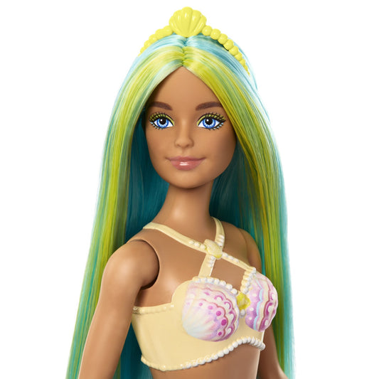 BARBIE DREAMTROPIA PAPUSA SIRENA CU CORSET GALBEN SI - Imagine 3 [ps:55efb60e-2c76-4d38-a73d-18c43e8d3a09]