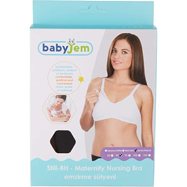 Sutien alaptare cu cupe fara intarituri BabyJem (Culoare: Alb, Marime: 105) [ps:a326113d-1a98-4b55-a74f-feee45b0bafc]