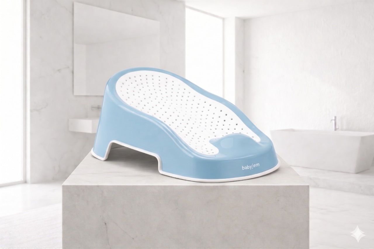 Suport pentru baie Soft Touch BabyJem, Indigo - Bleu (3) [ps:c8855e76-4178-4416-9071-5e0ad9c7308d]