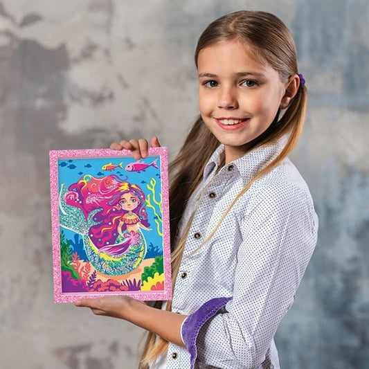 Kit Pictură cu Numere Mythical Mermaid Jumbo - Set Creativ - Default Title (3) [ps:0615fc3a-feac-4b74-9207-40a255f673de]