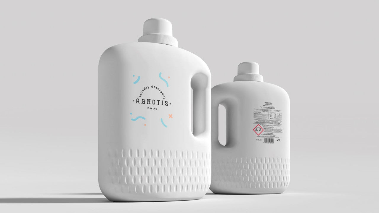 Detergent hipoalergenic de rufe pentru bebelusi Agnotis - Imagine 3