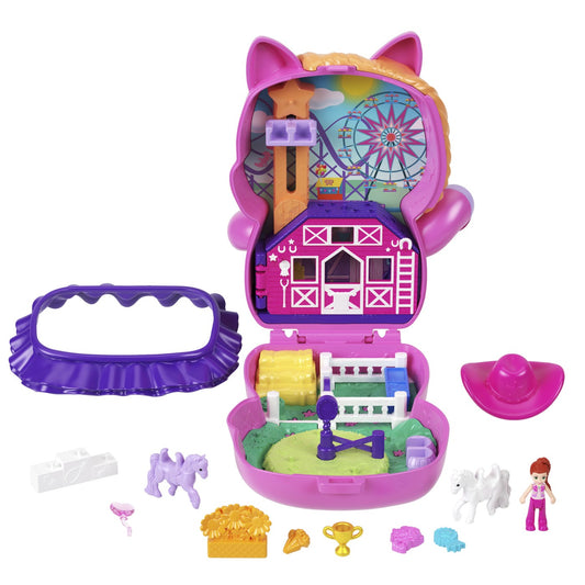 POLLY POCKET SET GENTUTA ANIMALUT PONEI LA RODEO CU - Imagine 4 [ps:02d6d8c7-e2e4-4411-9f93-f5b4f3c5f3ec]