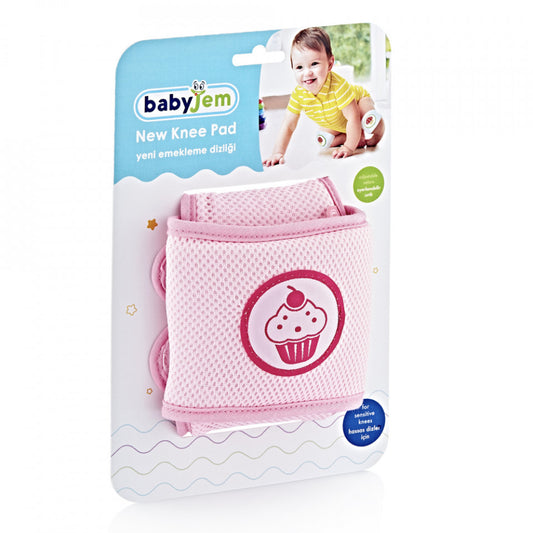 Genunchiere de protectie pentru bebelusi BabyJem Cupcake (Culoare: Bleu) [ps:9240e832-dc68-4c06-a88f-57937aa61180]