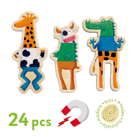Joc cu magneti Animale amuzante, Djeco - Imagine 3 [ps:9ed270a3-4fb7-4a88-a83e-3bb69f48c0a8]