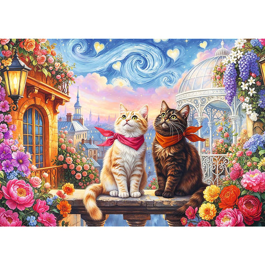 PUZZLE TREFL 500 PISICI INDRAGOSTITE - Imagine 2 [ps:2b6d04dc-c06c-453a-9825-18aaf125ee45]