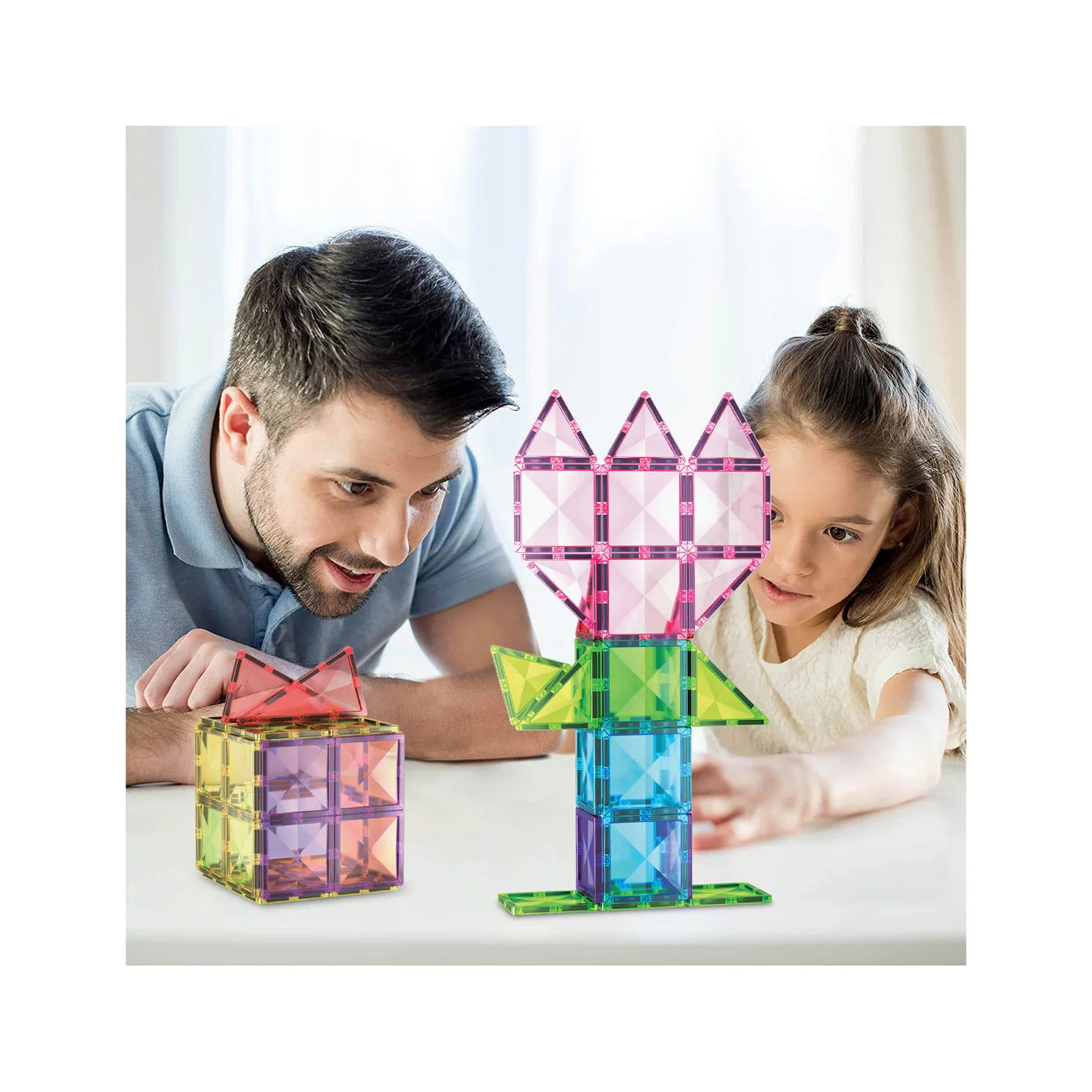 PICASSO TILES Diamond cu masinuta, magnetic, set de - Imagine 3 [ps:b094dfbc-f606-43a9-b422-45936ea1fec0]