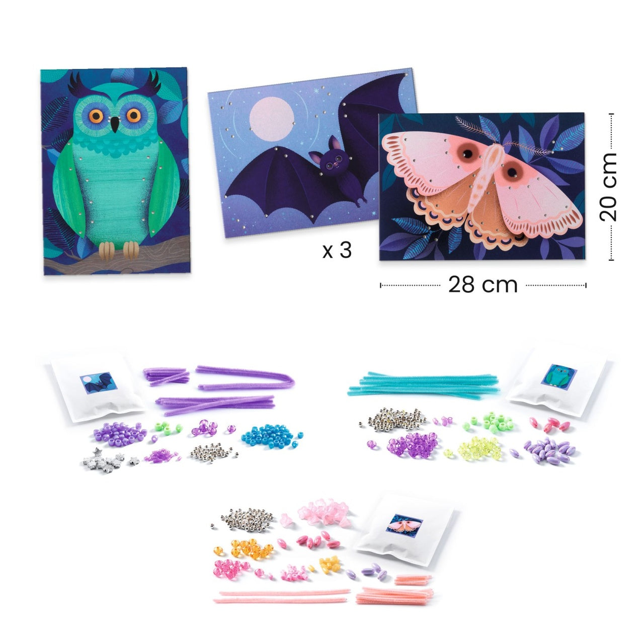 Joc creativ margele Luminează noaptea, Djeco - Imagine 3 [ps:57742686-3ee8-484a-86b6-4ff5f19cf92d]