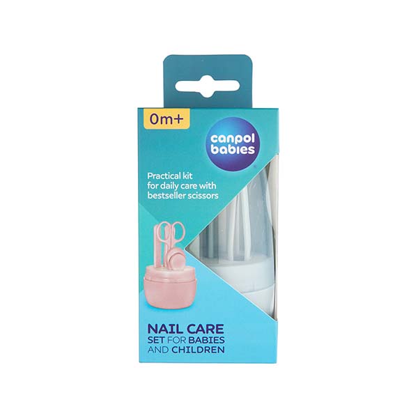 Canpol babies Set de manichiură pentru bebeluși și copii - Roz [ps:144ddd9f-3492-4356-aa9f-48e8c22eab3c]