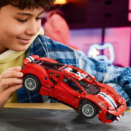LEGO Technic Ferrari 488 Pista 42235 - Set Construcție - Default Title (3) [ps:6a826b9b-44bf-4854-944a-c747b3effbd0]