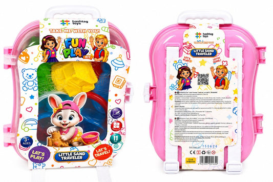 Rucsac Nisip VIVA TOYS Roz - Micul Calator - Roșu (3) [ps:c7a09047-b1d2-464b-9073-723056cb208e]
