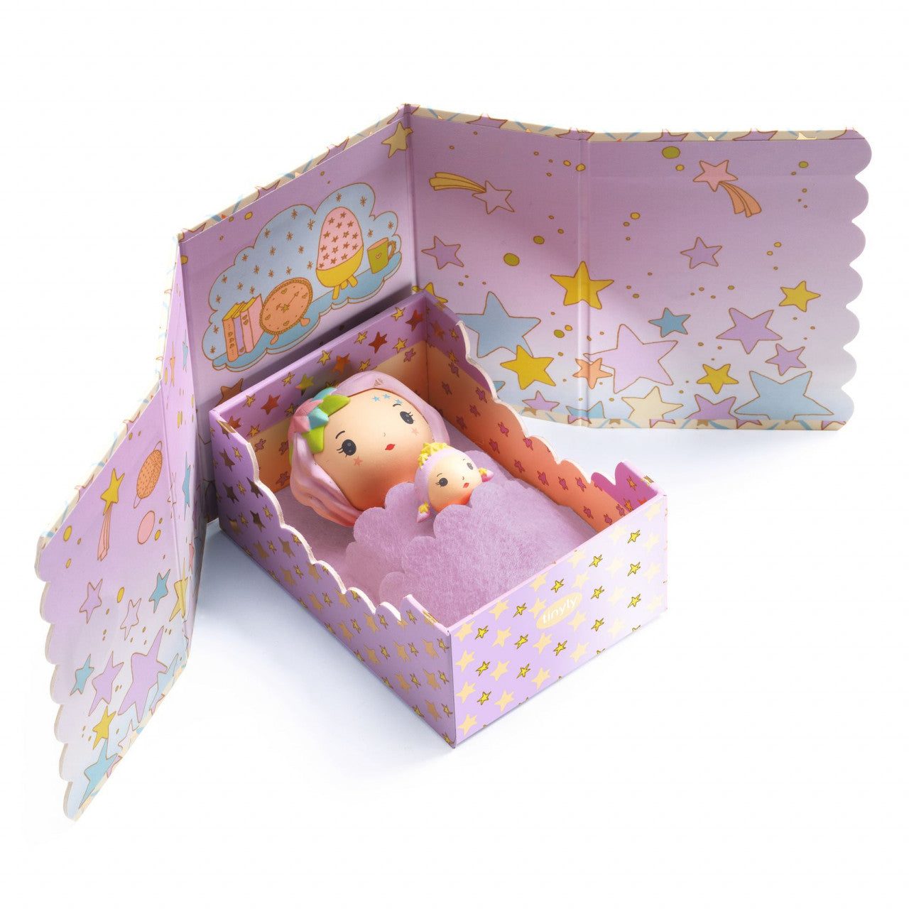 Figurina Tinyly Violet Tinyroom, Djeco - Imagine 3 [ps:9bff2b95-5c02-4d6f-9ea0-1271a9525088]