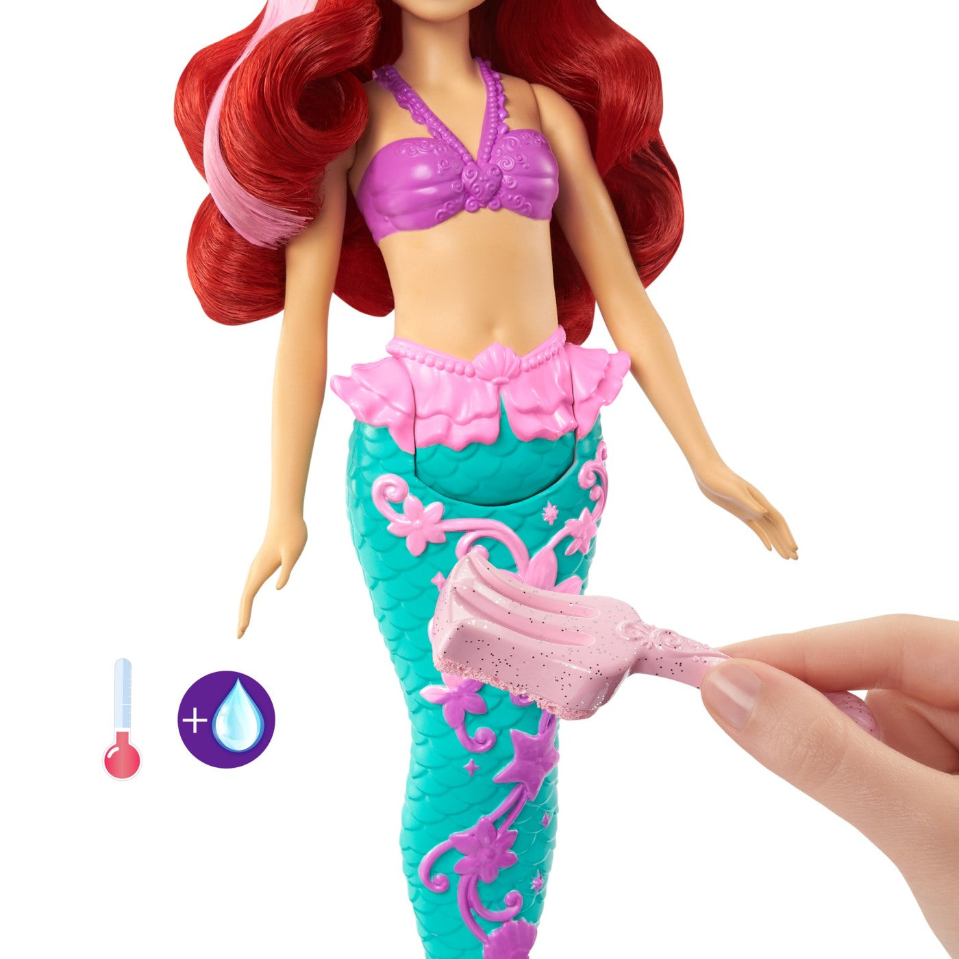 DISNEY PRINCESS PAPUSA ARIEL CU CULORI SCHIMBATOARE [ps:ee18b37c-63ad-4cb7-bbf3-9eec7e0fedb0]