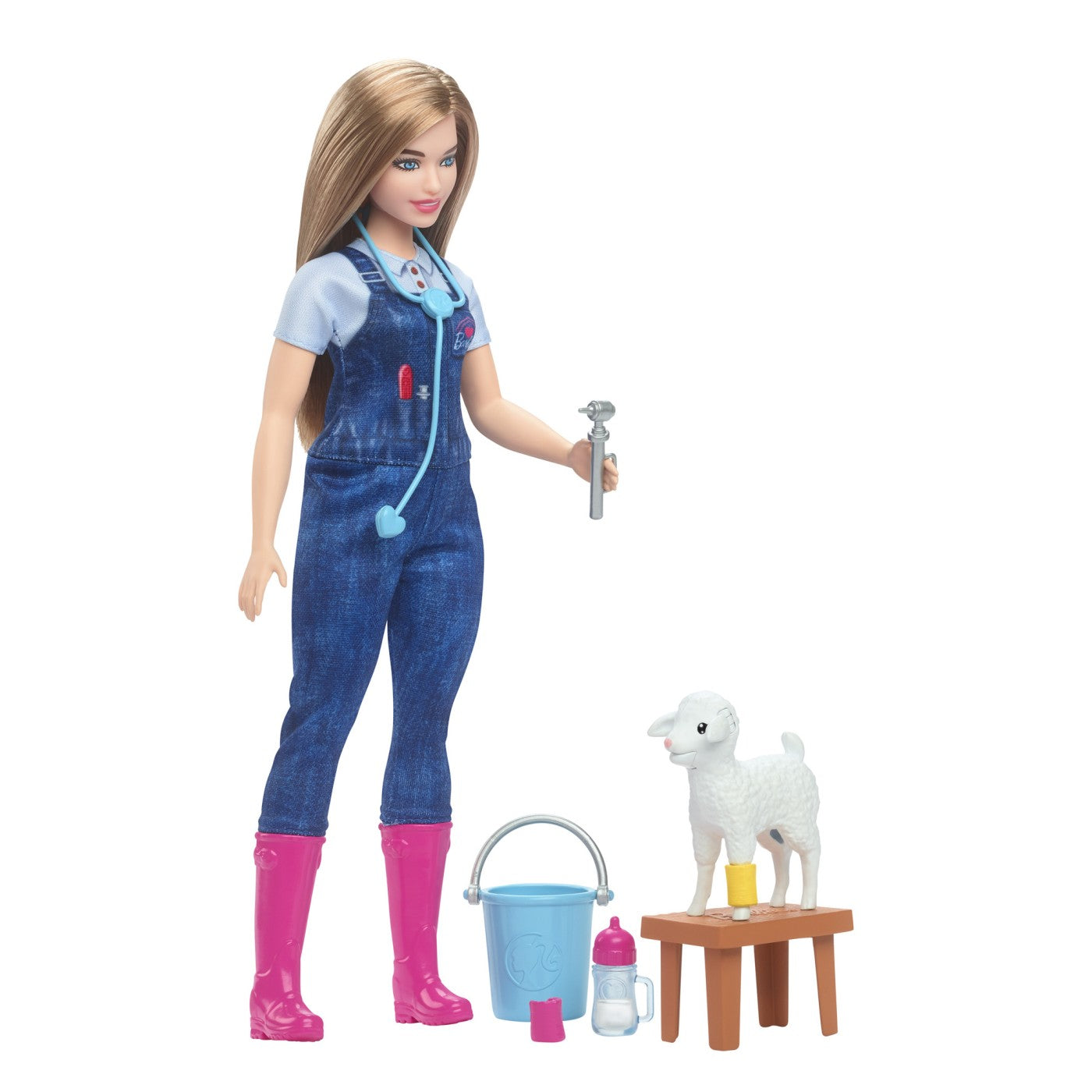 BARBIE PAPUSA BARBIE YOU CAN BE MEDIC VETERINAR Mattel - Imagine 6 [ps:4ffad865-bf79-49c8-aac0-efc90c518aed]