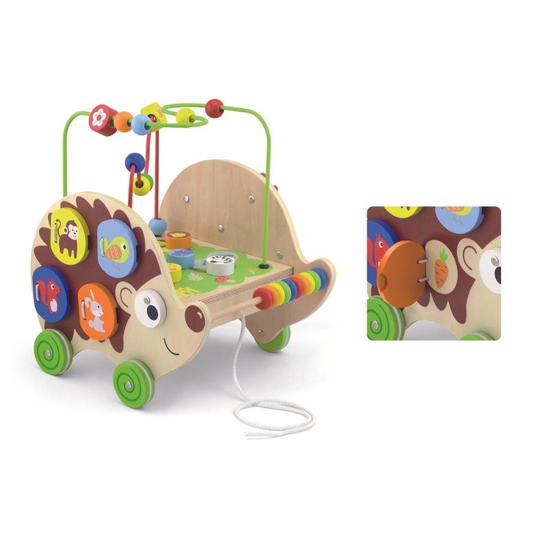 Centru de activitati 4 in 1- Arici, Viga [ps:68a746f7-495a-48cf-89fe-7f76f52357a8]