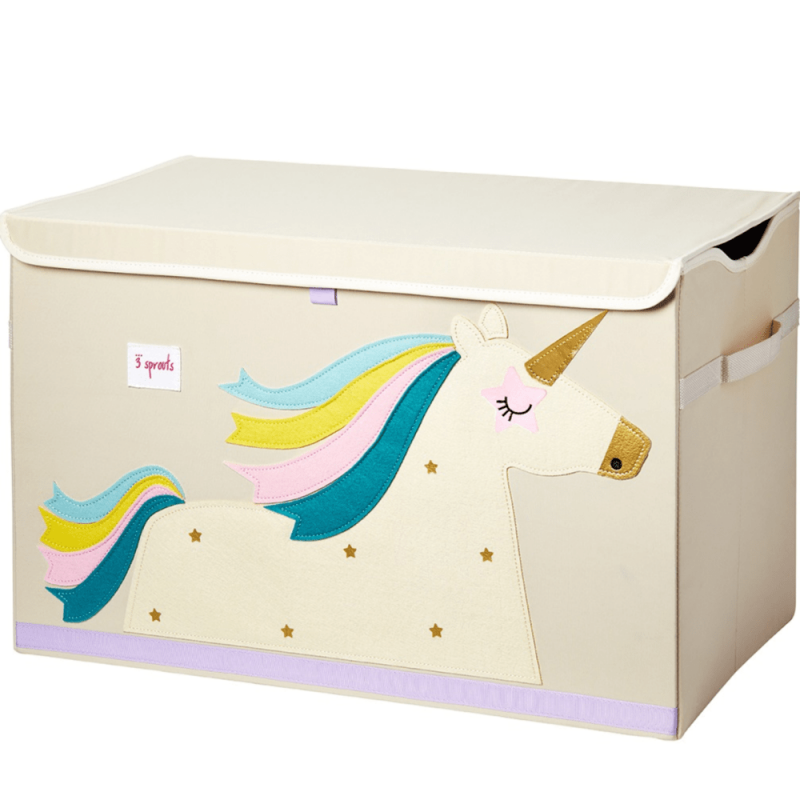 Cutie de depozitare XXL pentru camera copiilor, Unicorn, 3 Sprouts [ps:5c4d5b19-036c-4e71-901d-86b3d8dfecbc]