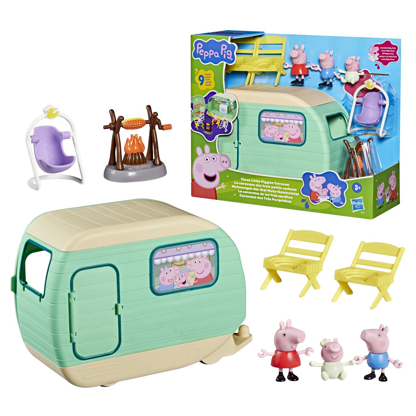 PEPPA PIG CARAVANA CELOR TREI PURCELUSI Hasbro - Default Title (3) [ps:20c3436a-2089-4ef9-bb75-89a62cd1914c]