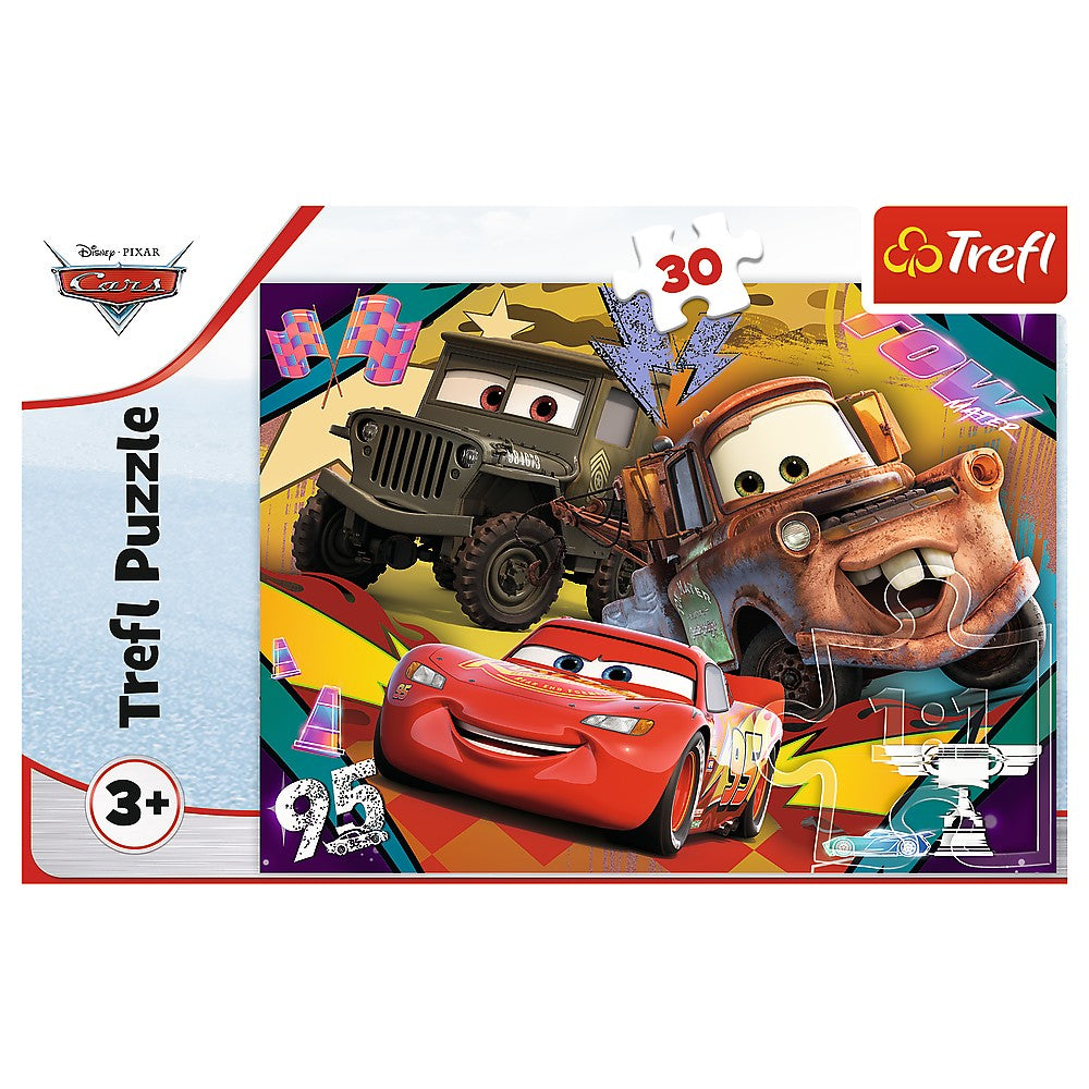 PUZZLE TREFL 30 DISNEY CARS 3 MASINILE DE VITEZA - Imagine 3