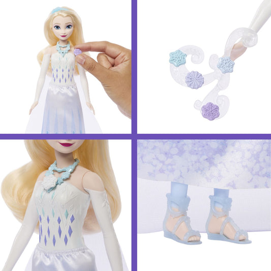 DISNEY FROZEN JEWEL REVEAL PAPUSA ELSA Mattel - Imagine 3