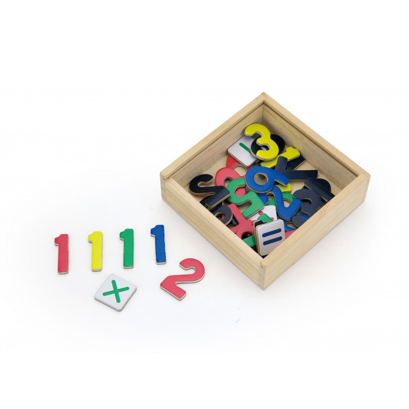 Set cifre magnetice (37 piese), Viga [ps:9f89fc35-44aa-4df9-ad9c-7140c5e73f24]
