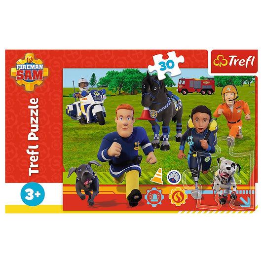 PUZZLE TREFL 30 POMPIERUL SAM GATA DE SALVARE - Imagine 3 [ps:7afdcb22-9db4-45a2-87a9-4ef4c06bd420]