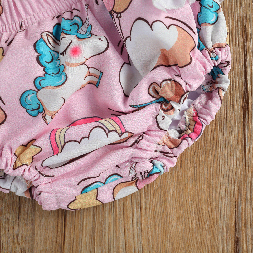 Costum de baie Unicorni din 2 piese Drool (Marime: 110) [ps:1b992b49-8481-4496-a2be-4030a8285e0d]