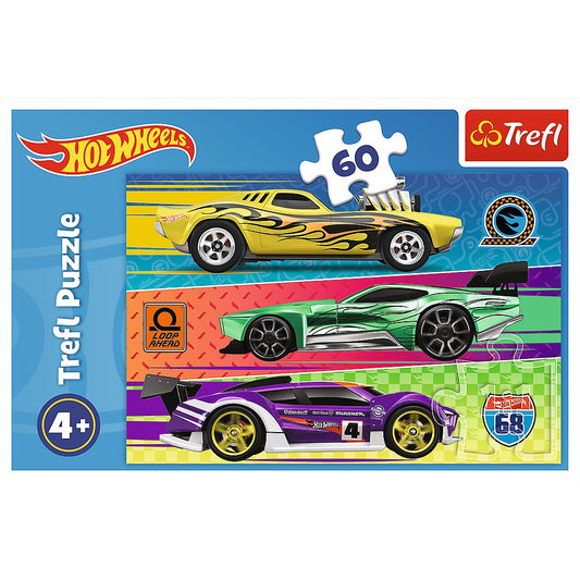 PUZZLE TREFL 60 HOT WHEELS CURSA - Imagine 3 [ps:a144e2f0-7d63-45a5-833f-9871ca8b6aa2]