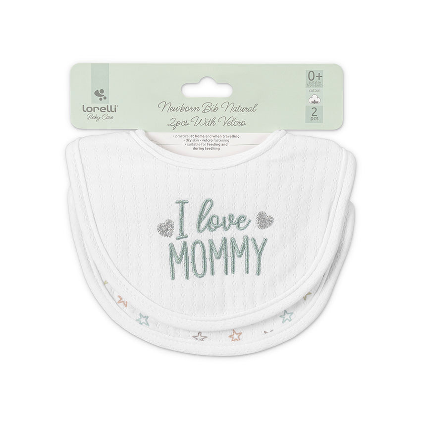 Set 2 Bavete Bumbac Lorelli pentru Nou-Născut, White - White (3) [ps:c6c5c38d-22ae-4bd4-94f2-a1333e7acb0a]