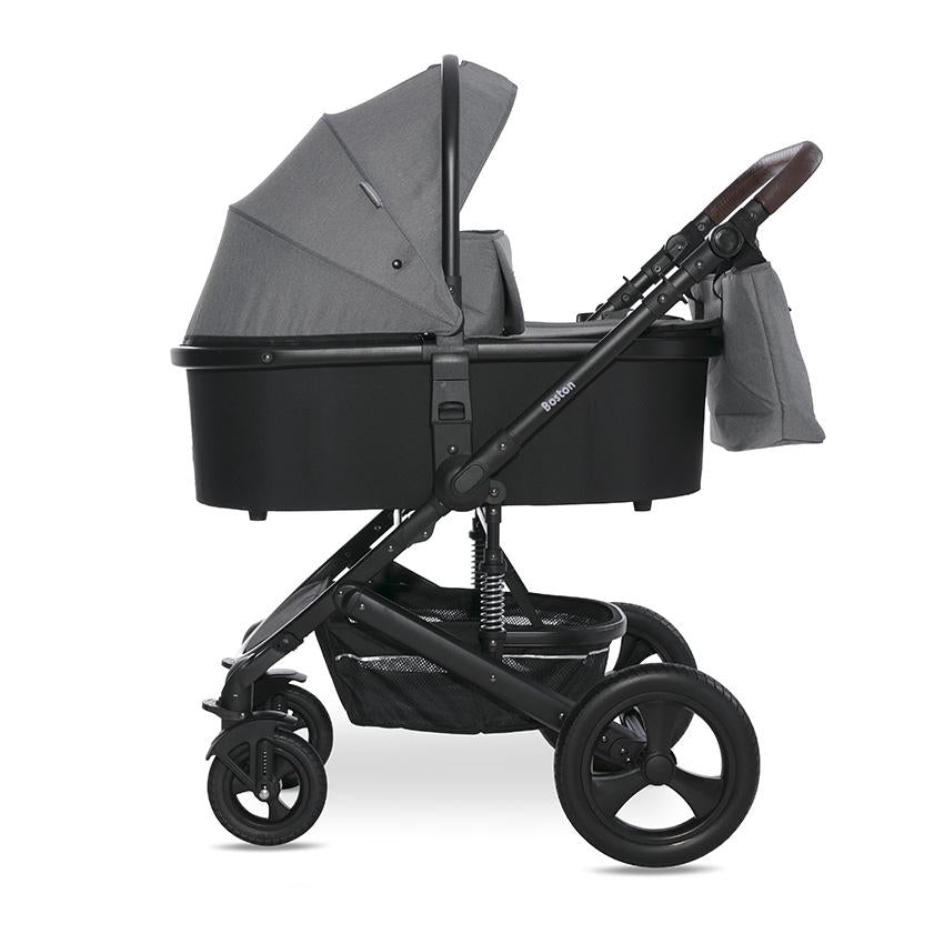 Cărucior Transformabil Lorelli Boston, 0-22 kg, Dolphin Grey - Dolphin Grey (3) [ps:c75d772a-91bb-4737-bc46-6d8c997fe0d0]