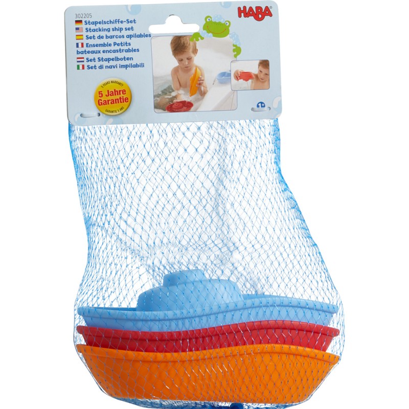 Set 3 barcute stivuibile, Haba [ps:10924e3a-a877-4e86-87e8-2861199f0a95]