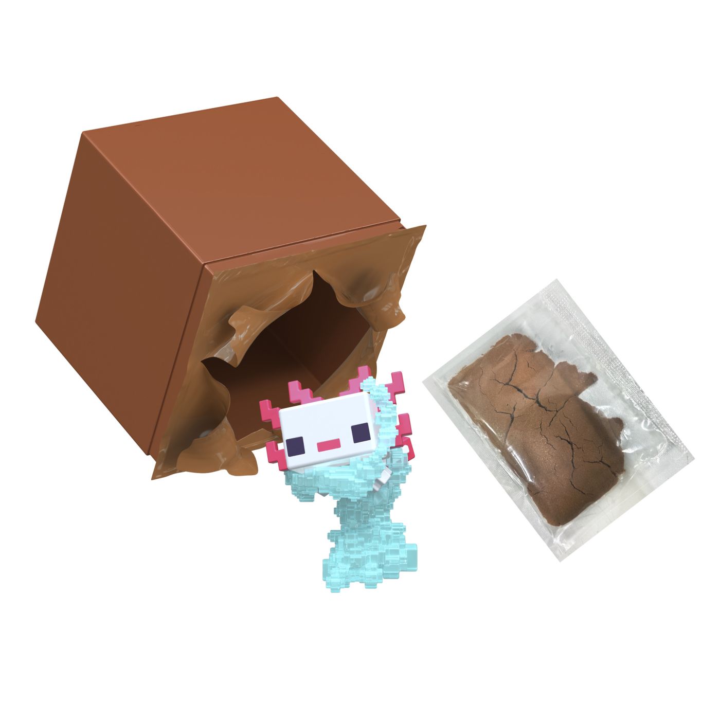 MINECRAFT MINI MODE SET EXPLORARE MINIERA AXOLOTL Mattel - Imagine 3