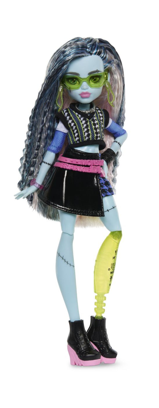 MONSTER HIGH PAPUSA FRANKIE STEIN CU ACCESORII Mattel - Imagine 2 [ps:d3eba87d-13d2-47d0-910d-a74bfa6a2333]