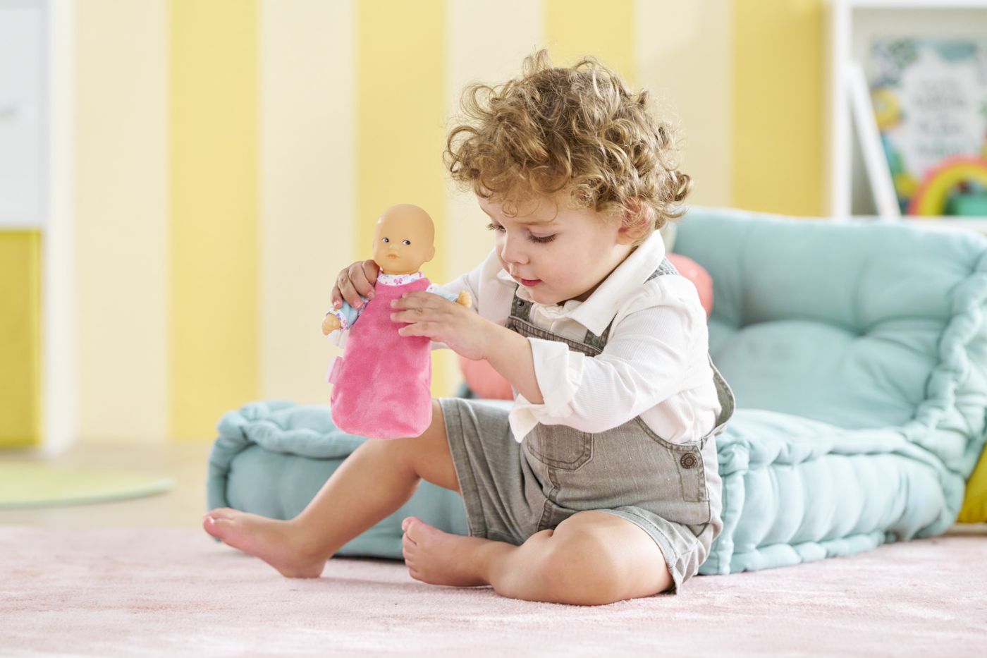 COROLLE MPP SET BEBELUSUL CALIN NOAPTE BUNA ALB 20CM Simba - Imagine 3