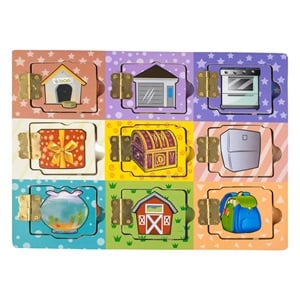 Puzzle din Lemn cu Usi și Obiecte Jumbo, 30x22.5cm - Default Title (3) [ps:797cd079-9afe-4fde-af03-2b7347fd908e]