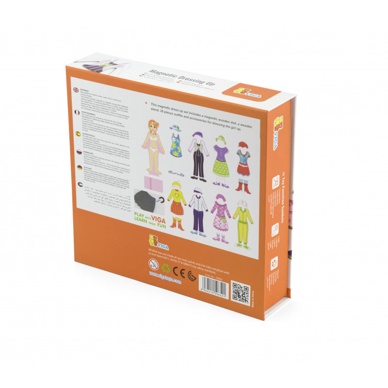 Set magnetic Vestimentatie fete, Viga [ps:88df6f6e-755c-4b9a-a581-394453997768]