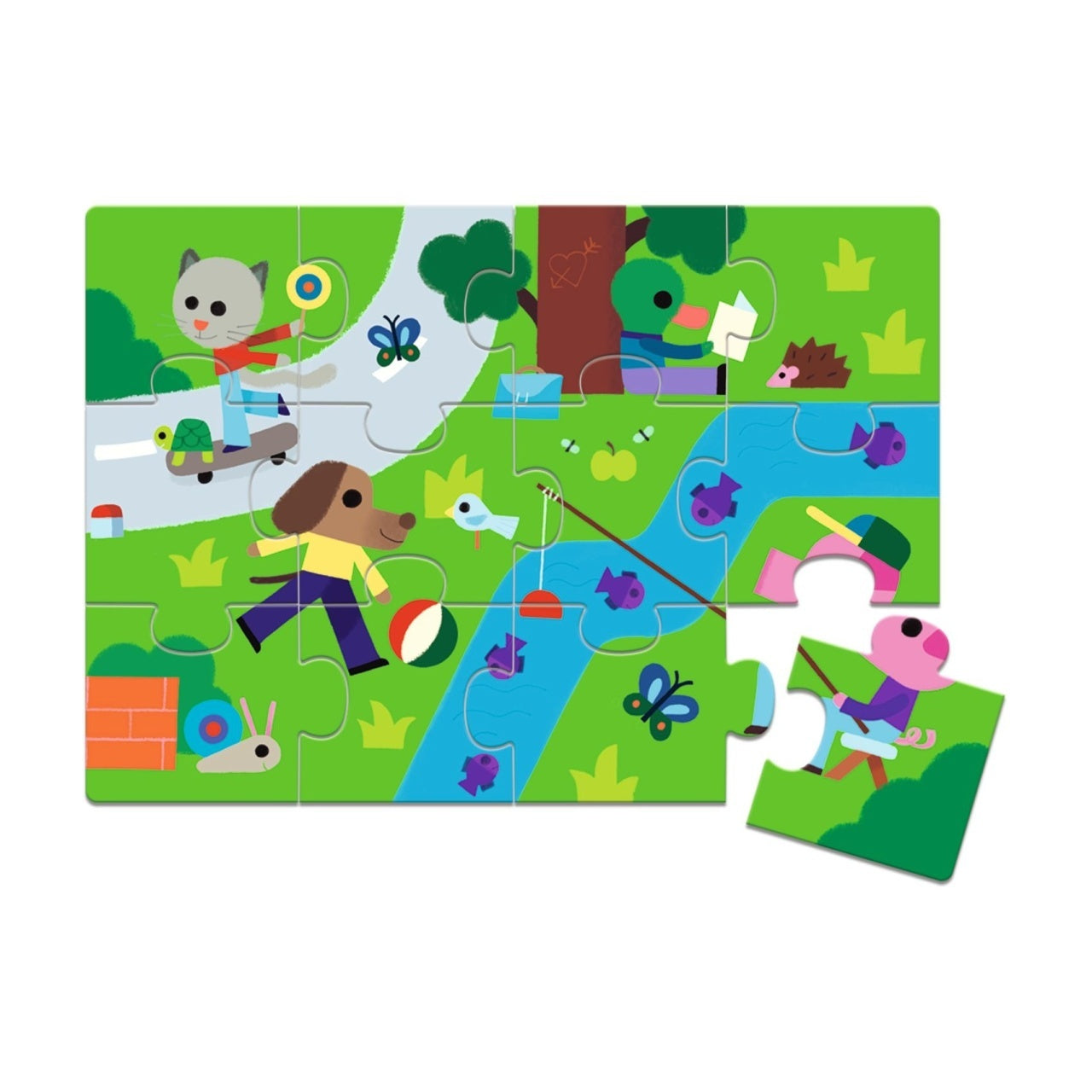 Joc educativ 5 jocuri clasice, Djeco - Imagine 3