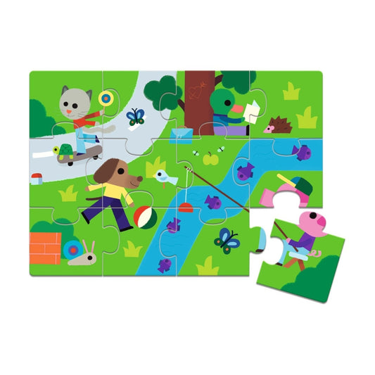 Joc educativ 5 jocuri clasice, Djeco - Imagine 3