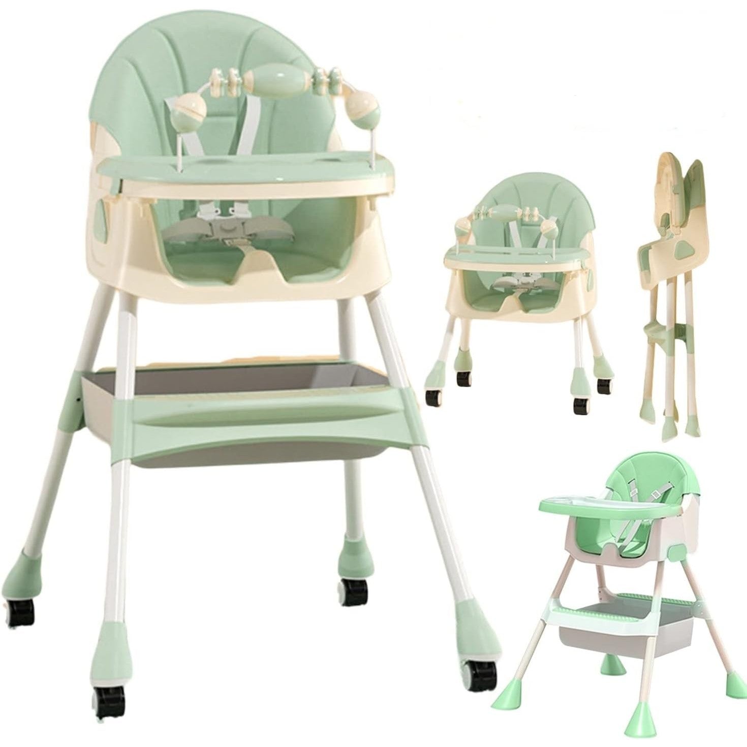 Scaun de Masa 2in1 Flippy, 6 luni - 5 ani, Albastru/Galben - Verde (3) [ps:7824110e-b37c-4857-bb31-03bb18ea0b1b]