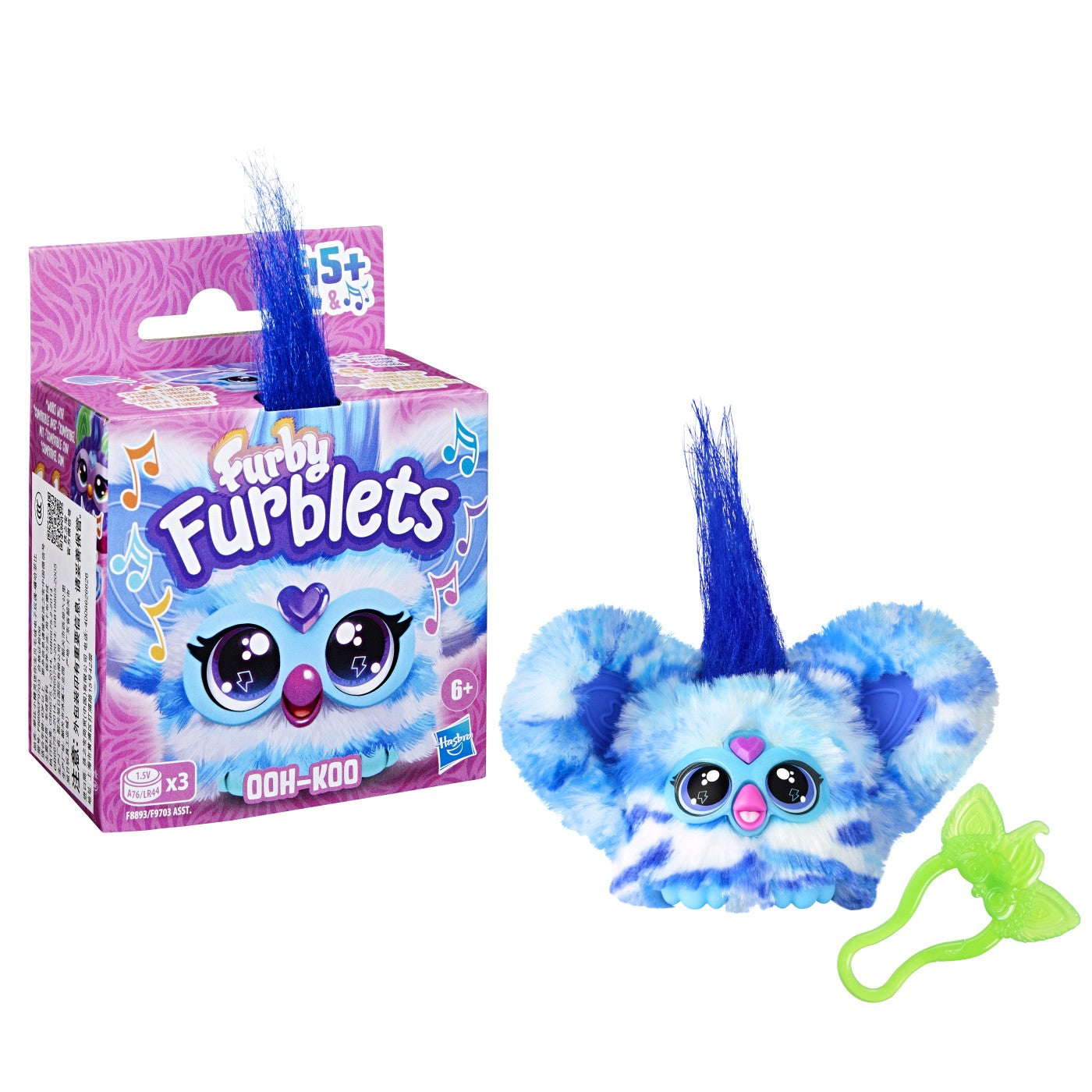 FURBY FURBLETS JUCARIE INTERACTIVA HIP-BOP Hasbro - OOH-KOO (3) [ps:55777730-ddcb-4f33-8a12-d7e1c6a45e19]