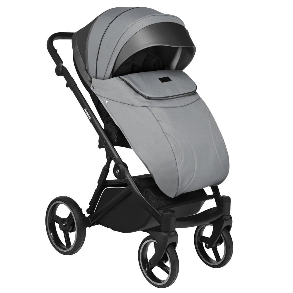 Carucior 2 in 1 Skiddou Oslo+ Normandic Dream, Gri - Gri