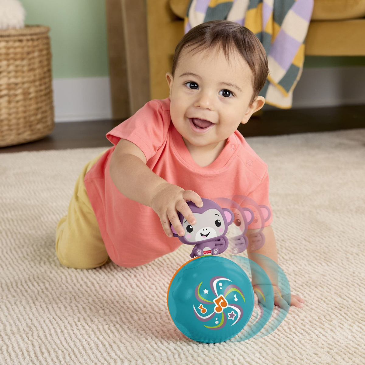 Jucărie Interactivă Maimuțică cu Minge Fisher-Price | Mattel - Default Title (3) [ps:4abf8308-847a-45f6-9bf6-bb7ee40b21e7]